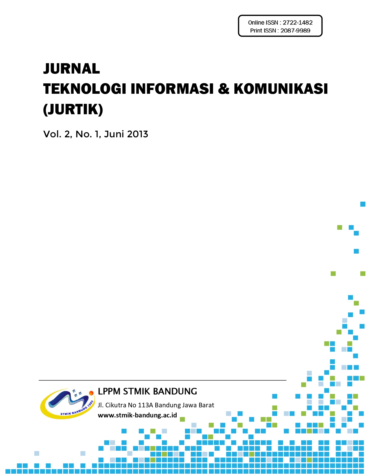 JURTIK STMIK Bandung Vol 2 No.1 2013
